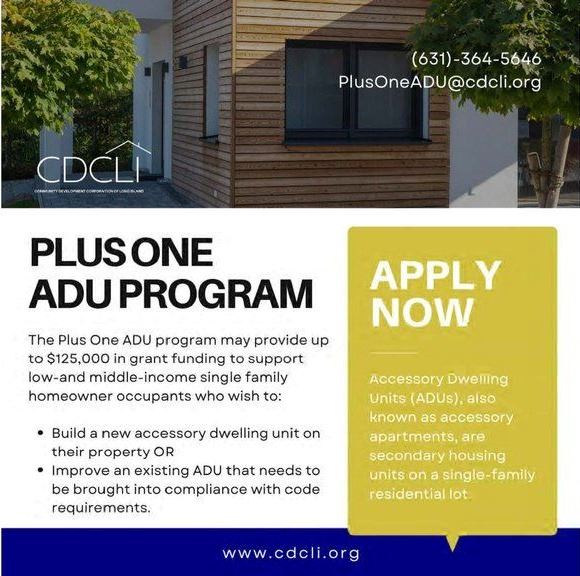 Plus One ADU Program