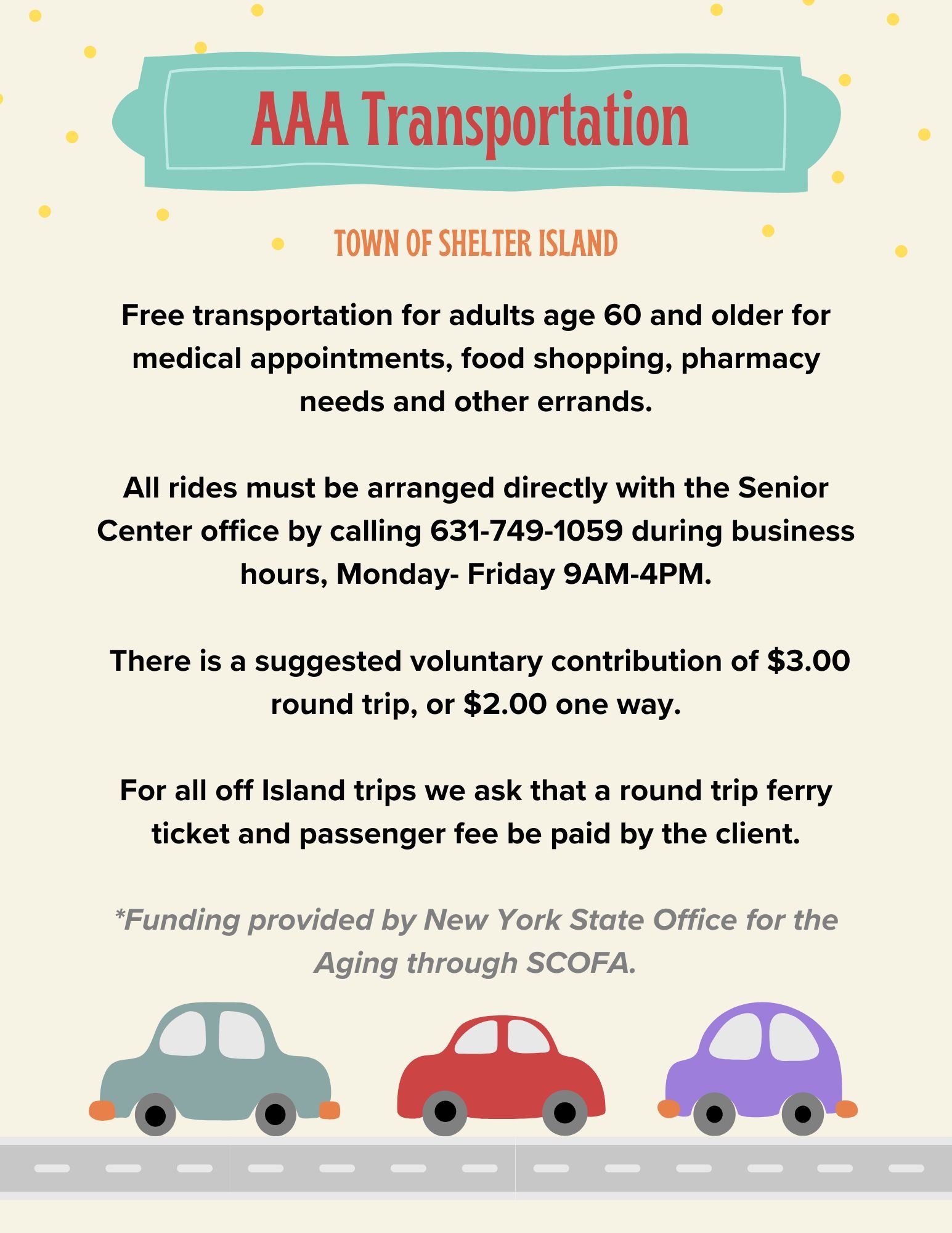 AAA Transportation Flyer